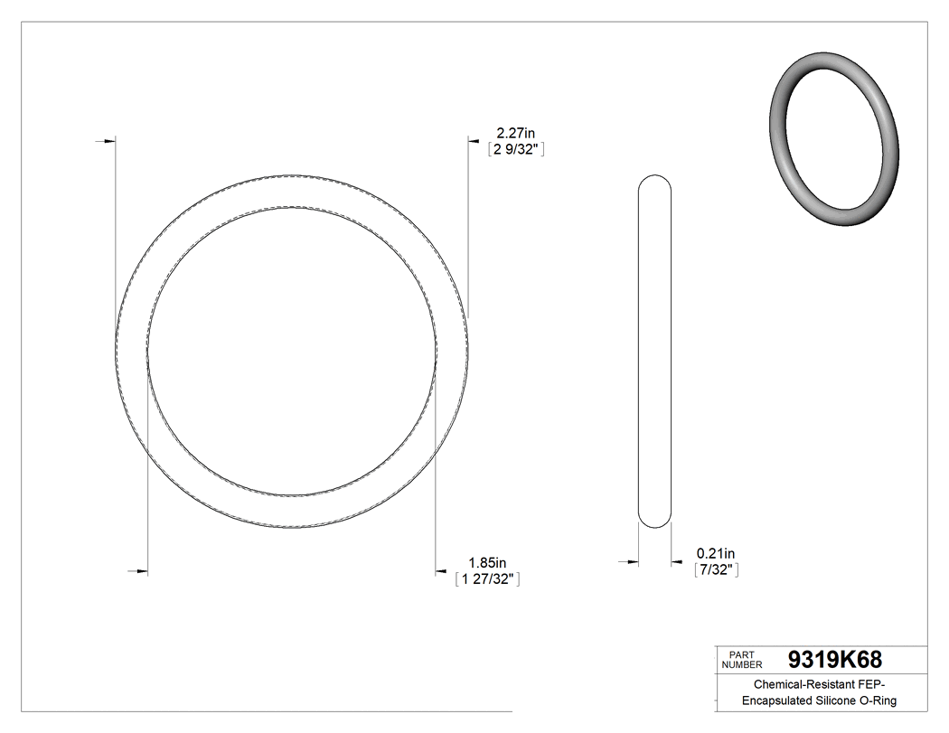 Technical drawing - 9319K68